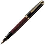 Pelikan Tintenroller Souver&auml;n 400, Schwarz-Rot, hochwertiger Roller im