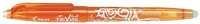 Pilot Tintenroller FriXion Ball 0.5-0,3 mm, orange, radierbar; Sie erhalten 12...