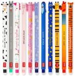 LEGAMI - Set mit 11 l&ouml;schbaren Gelstiften mit 0,7 mm Spitze, verschiedene