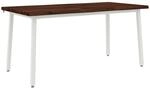 vidaXL Live Edge Esstisch 160 x 90 x 75 cm Massivholz Akazie | Langlebiges und