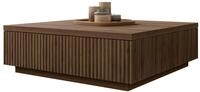 Mirjan24 Couchtisch Locta mit 2 Stauf&auml;chern (Nuss Okapi) | Sofatisch mit...