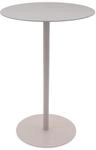 Spetebo Metall Beistelltisch rund Taupe - &Oslash; 35 cm - Couchtisch im Bistrotisch...