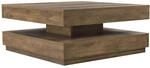[en.casa] Couchtisch Florenz Wohnzimmertisch quadratisch 76 x 76 x 38 cm...