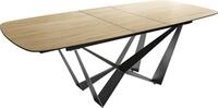 Esszimmertisch Edge Boot 180-220x100 cm Keramik Laminam&reg; Sabbia Eichefarbig |...