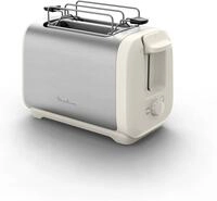 Moulinex Subito, Toaster mit 2 Schlitzen und Br&ouml;tchenw&auml;rmer, schnellere R&ouml;stung,