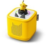 tonies Bundle, Toniebox 2 (Gelb) mit Pok&eacute;mon H&ouml;rfigur Pikachu, H&ouml;rspiel- &