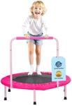 VEVOR Kindertrampolin Outdoor-Trampolin 91,44 cm faltbares Trampolin mit Griff,