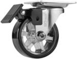 SOTECH Dekorative M&ouml;belrolle RAPID Rollen-&Oslash; 50 mm schwarz mit Bremse |...