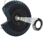 TRUTZHOLM Sackkarrenrad pannensicher schwarz 260x85 mm 3.00-4 | 60 mm Nabe mit