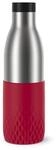 Emsa Bludrop Sleeve Isolier-Trinkflasche, 0,7 Liter, 100% dicht, Quick-Press
