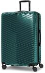 REDOLZ Ultraleicht Hartschalen Check-in Koffer | Gro&szlig;er XL Trolley | shiny