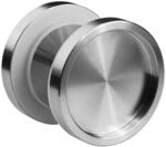 SOTECH 1 St&uuml;ck Schiebet&uuml;rgriffe JULIKA &Oslash; 64 mm Edelstahl geb&uuml;rstet | f&uuml;r