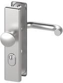 BASI T&uuml;r-Schutzbeschlag aus Edelstahl | f&uuml;r Haust&uuml;ren | T&uuml;rst&auml;rke 38-45 mm 