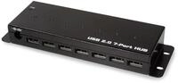 Logilink UA0318 - USB 2.0 Hub, 7-Ports, Industrieausf&uuml;hrung