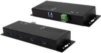 EXSYS EX-1184HMVS-2, 4-Port USB 3.2 Gen 1 Metall HUB mit 15KV