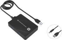 Conceptronic HUBBIES11B USB-Hub 4-Port 3.0 /4x3.0 /ohne Netzteil/schwarz