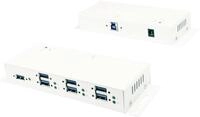 Exsys EX-1189HMVS-3W 7 Ports USB 3.2 Gen1 wei&beta;er Metall HUB mit 1.5A Strom...