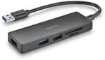 NGS IHUB Reader - USB 3.0 Hub mit Kartenleser, 5 Ports, High Speed 5 Gbps,