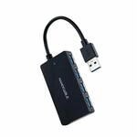 NANOCABLE 10.16.4403 - USB 3.0 Hub mit 4 USB 3.0 Anschl&uuml;ssen, USB-A/Stecker...
