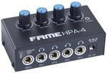 Fame Audio HPA-4 Kopfh&ouml;rerverst&auml;rker, 4-Kanal Stereo, Schwarz, 6,35mm Klinke TRS