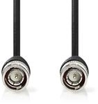 NEDIS BNC-Videokabel - BNC-Stecker - BNC-Stecker - Vernickelt - 75 Ohm - 5.00 m...