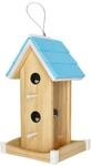 Lyra Pet&reg; Vogelhaus Villa - Wetterfestes Futterhaus aus Holz mit Plexiglas