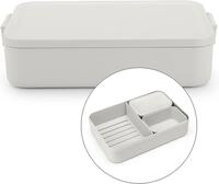 Brabantia - Make & Take Brotdose Bento - Gro&szlig; - Herausnehmbare F&auml;cher -...