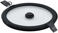 R&Ouml;SLE Vakuumdeckel FLEXX 2GO 1,4 L rund mit Clips | Sicherheitsglasdeckel mit