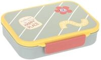 L&Auml;SSIG Bento Lunchbox Happy Trails Flower blaugrau