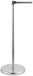 bremermann Stand-WC-Rollenhalter 2in1, Ersatzrollenhalter (4 Rollen) (Chrom)