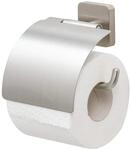 Tiger Onu Toilettenpapierhalter mit Deckel Edelstahl geb&uuml;rstet