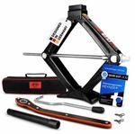 HEYNER&reg; Scherenwagenheber Set 2 t, passend f&uuml;r Opel Astra Elektro L | 98-442mm