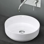 Mai & Mai Waschbecken Aufsatzwaschbecken 31x31x11cm aus Keramik | Waschschale...