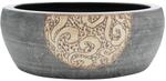 vidaXL Aufsatzwaschbecken Schwarz und Braun Rund &Oslash;41x14 cm Keramik