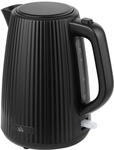 HOMCOM Wasserkocher 1,7 Liter 360&deg; Basis Schnellkochfunktion Schwarz |...