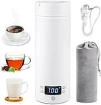 Reise Wasserkocher Klein, 500ml Reisewasserkocher, 316 Edelstahl, Automatisches