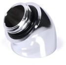 Alphacool 17591 Eiszapfen Winkeladapter 45&deg; G1/4 AG auf G1/4 IG - chrome...