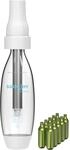 BROWIN&reg; Wassersprudler SodaJoy 312022 | Set mit 10 CO2-Patronen | Sprudelwasser