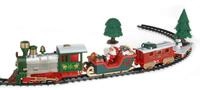Deko Weihnachtszug rot 91x44 cm - 22 Teile - spielt Weihnachtsmusik - Mini Zug...