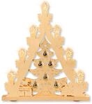 WEIGLA - Lichterspitze original Erzgebirge I Motiv Weihnachtsbaum mit goldenen...