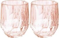 koziol Superglas Club No. 24, 2 St&uuml;ck, 400 ml, Rotwein-Tumbler, Glas aus