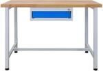 ADB Werkbank 1200x600x840mm Werktisch Packtisch mit 1 Schublade