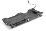 STAHLWERK Kfz-Rollbrett RCL-40 ST mit LED-Licht, 500 kg Tragkraft, 6 Rollen 