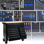 TRUTZHOLM Profi Werkstattwagen Star XL 12 Schubladen komplett gef&uuml;llt mit...