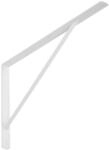 SOTECH 1 St&uuml;ck Regalkonsole 600 x 375 x 40 mm wei&szlig; pulverbeschichtet 