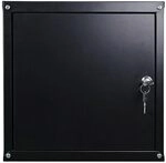 PROREGAL Schlie&szlig;fachw&uuml;rfel Cubic HxBxT 35x35x35cm Schwarz Schlie&szlig;fachschrank