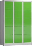 L&uuml;llmann XL Schlie&szlig;fachschrank F&auml;cherschrank 15 F&auml;cher, 1800 x 1200 x 500...