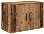 vidaXL Garagen-Wandschrank Altholz-Optik Holzwerkstoff
