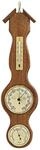 Wetterstation mit Barometer, Thermometer und Hygrometer, aus Eiche, rustikal,...