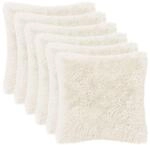 vidaXL Kissenbezug 6 pcs HEERLEN Wei&szlig; 35 x 35 cm PV Fleece | Einfacher...